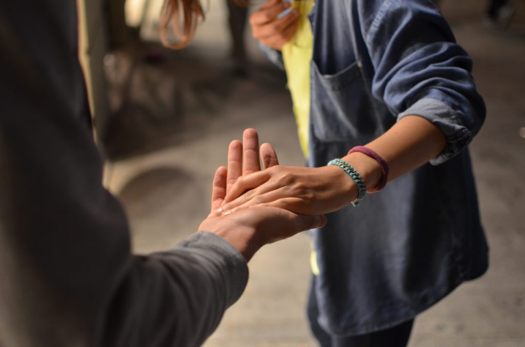 Helping hands